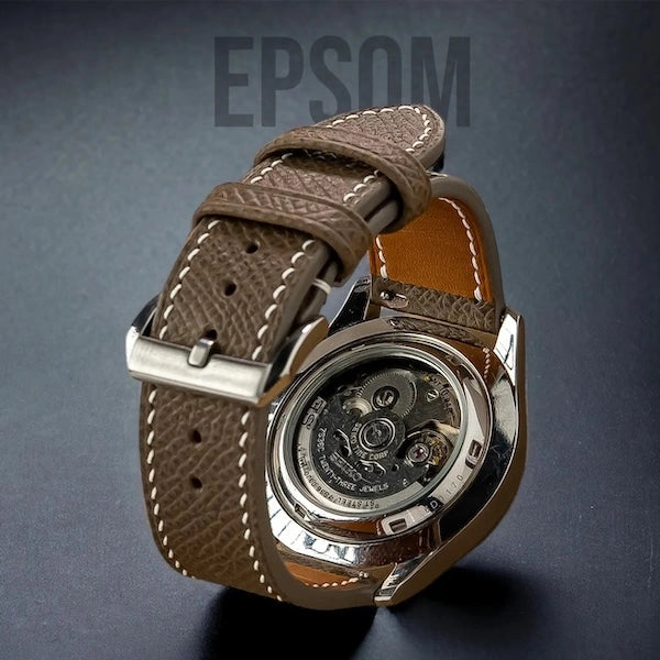 Epsom Leather Apple Watch Bands