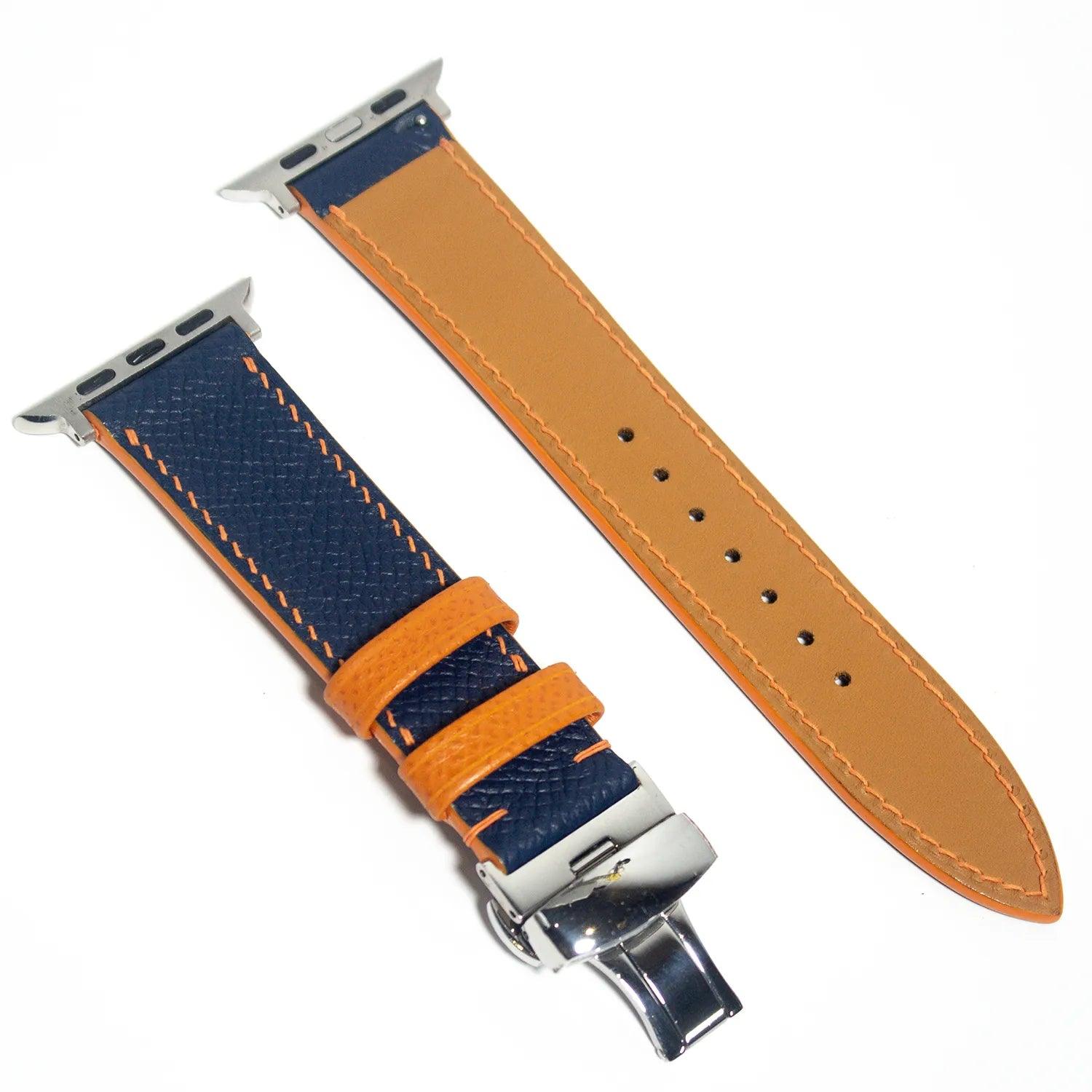 blue-epsom-leather-apple-watch-band-with-orange-stitching-leathix-4.webp?v=1715971959